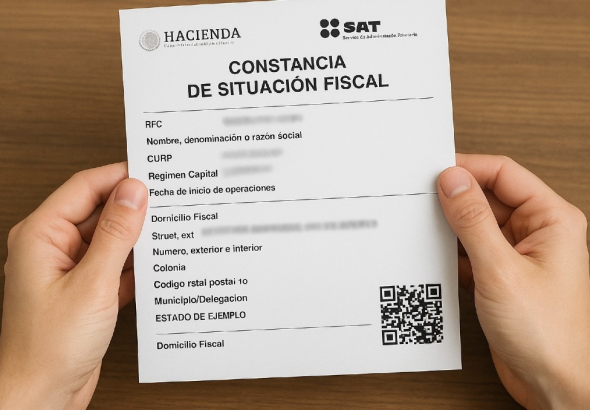 constancia de situación fiscal